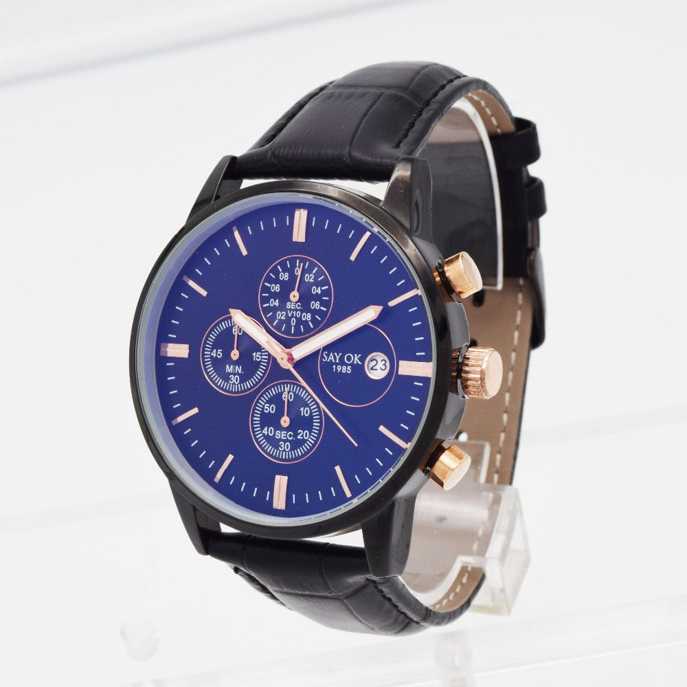 rm-h13新到货男士最畅销日本运动真皮防水石英男士手表