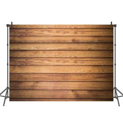 Mehofoto Vintage Rustic Brown Wooden Photography Background Backdrop for Baby