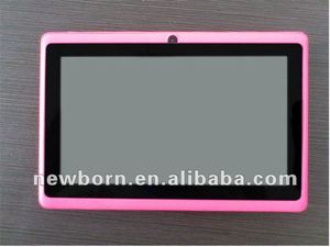 wholesale high quality 7 inch Android 4.0 tablet PC Allwinner A13 512mhz DDR3 4G