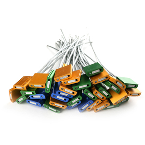 Various Colors Container Door Adjustable Pull Tight Tamper Proof Cable Seals