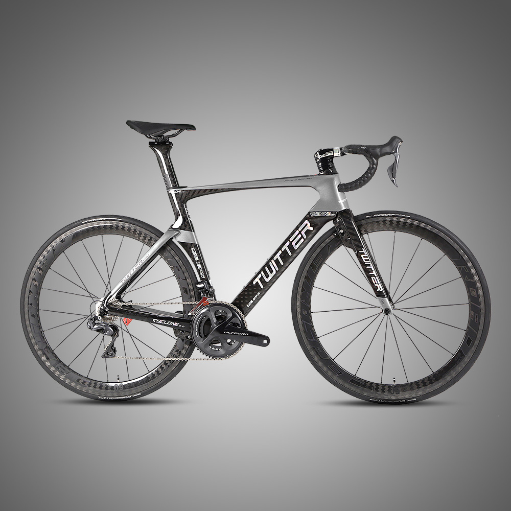 700C Road Bike 11s Disc brake Full Carbon AERO Frame Wheels Racing Bicycle 56cm