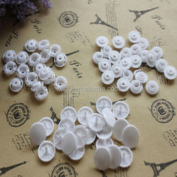 Good KAM brand plastic snap button in T5 size, 60 colors for opiton
