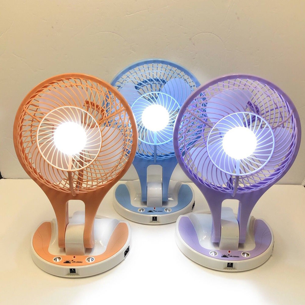 YIWU Mini USB Fan Charging Fan with Small Aromatherapy Box Mobile Phone Holder Night Light Color : Dark Blue