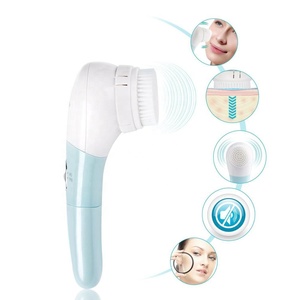 OEM ODM Private Label facial cleansing brush promotion facial brush machine Battery Operated Facial Brush System