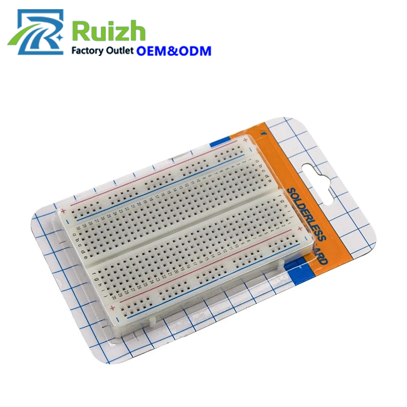 554A Solderless Prototype PCB Breadboard 400 Points Bread Board Electronics