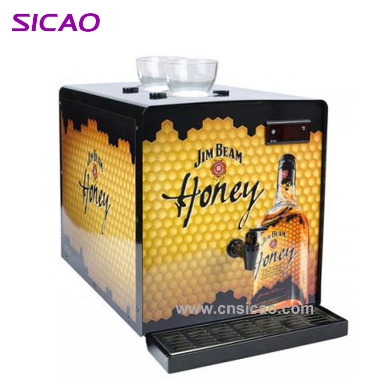 Schnaps Chiller Willen Eis Wodka Beleuchtung Bar Alkohol Getranke Dispenser Maschine Flasche Abgabe Ausrustung Kuhlschrank Buy Sicao Schnaps Absolut Vodka Dispenser Jagermeister Tap Maschine Schnaps Chiller Willen Eis Wodka Beleuchtung Bar Alkohol