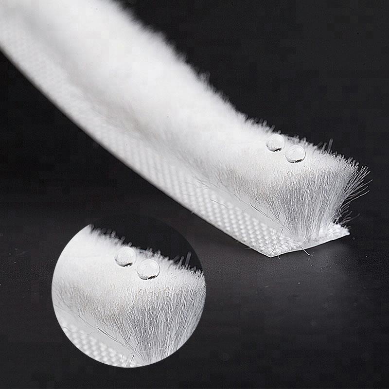 Adhesive Wool Pile Weather Strip Felt Draught Excluder Sliding Sash Window Door Seals Grey Seal Brush