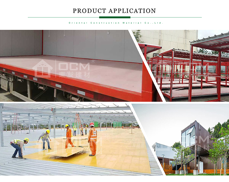 15mm 16mm 18mm 20mm Superior strength mgo board flooring For the Southeast Asian market