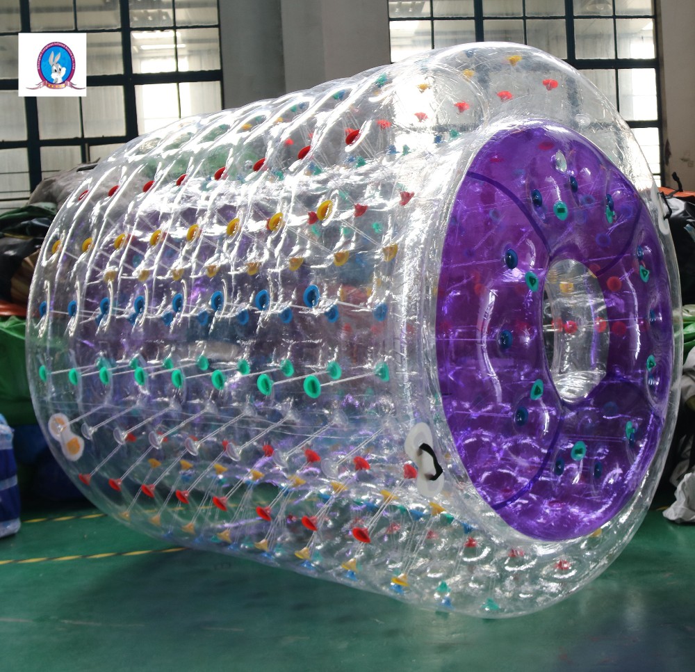 工厂充气tpu/pvc水滚球水球充气水玩具充气儿童滚轴 - buy inflatable