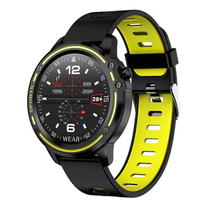 2019 Men Clock Smartwatch L8 Smart Watch IP68 Waterproof Heart Rate Monitor Blood Pressure Fitness Tracker For Android IOS