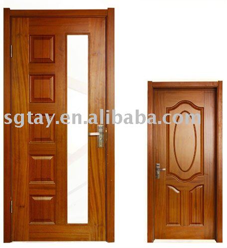interior painting moulded wooden doors