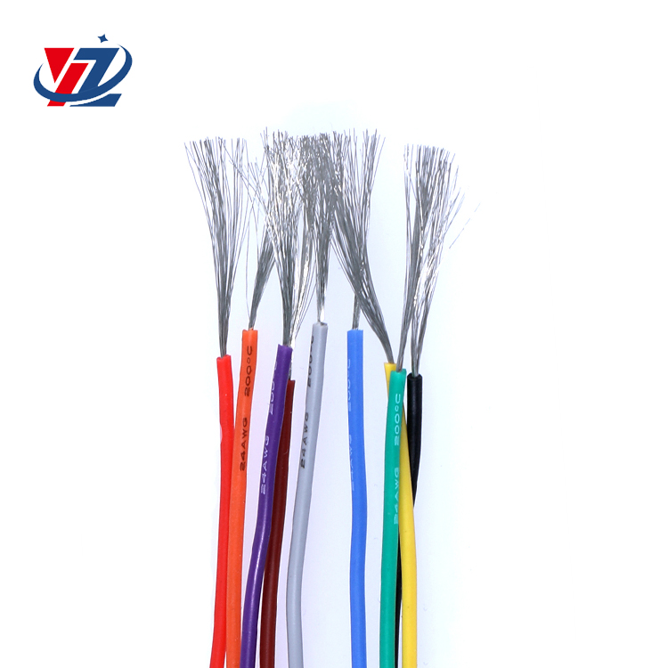 Free Sample 22 24 26 28 gauge copper wire awg Stranded Tinned copper wire