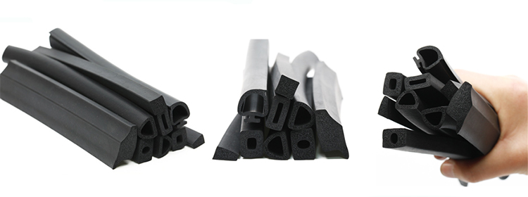 f<i></i>rame edge sealing epdm flat foam rubber trim seal strip