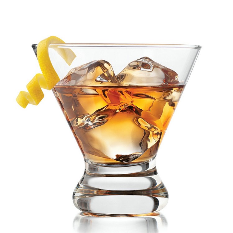 Wholesale personalized lead-free clear crystal cocktail glass cup