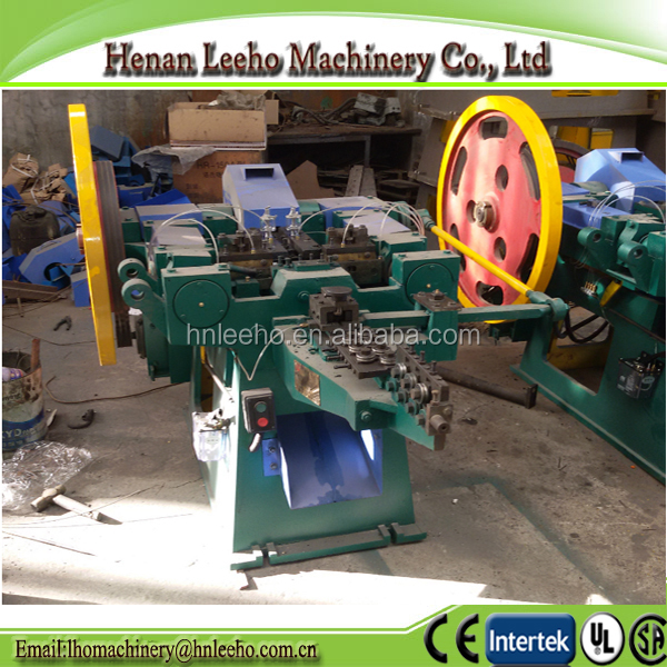 Гвоздь машина оцинкованной рифленая ss ногтей