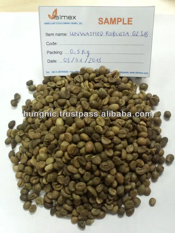 Robusta coffe bean wholesales Vietnam Manufacturer