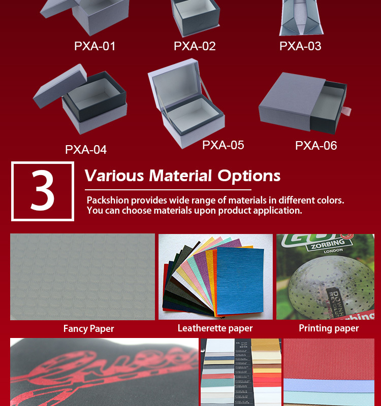 Pink color ladies shoe box design popular for customer