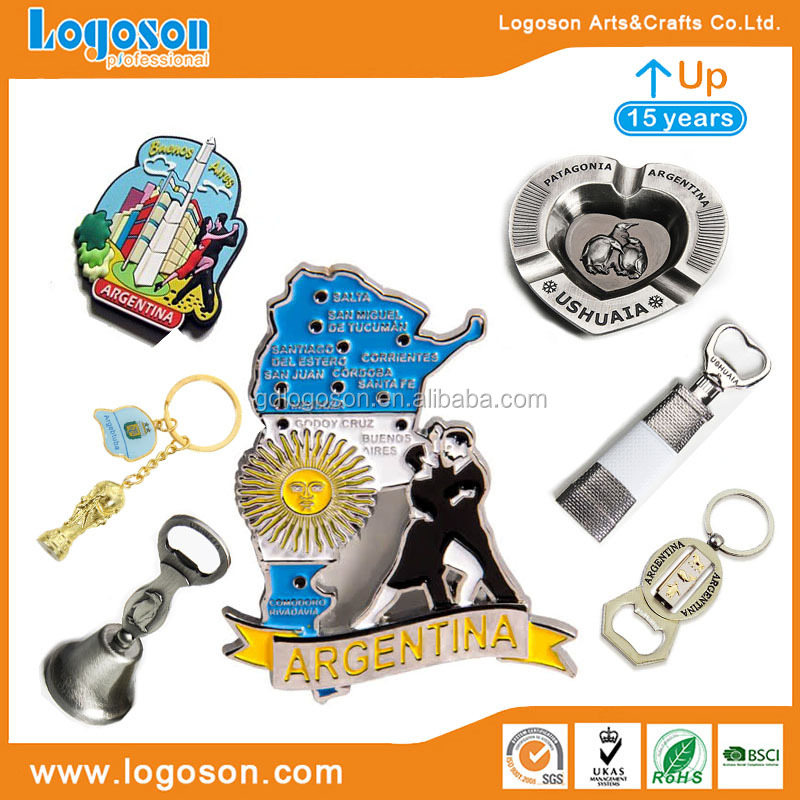 アルゼンチンの観光お土産セットスプーンメタルタンゴダンサー