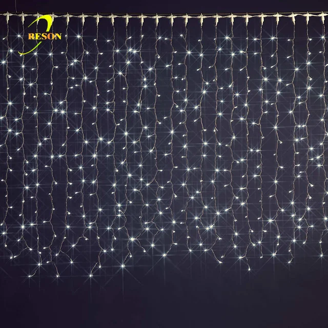 Christmas Wedding Decoration Hanging Decorative LED String Curtain Icicle Light