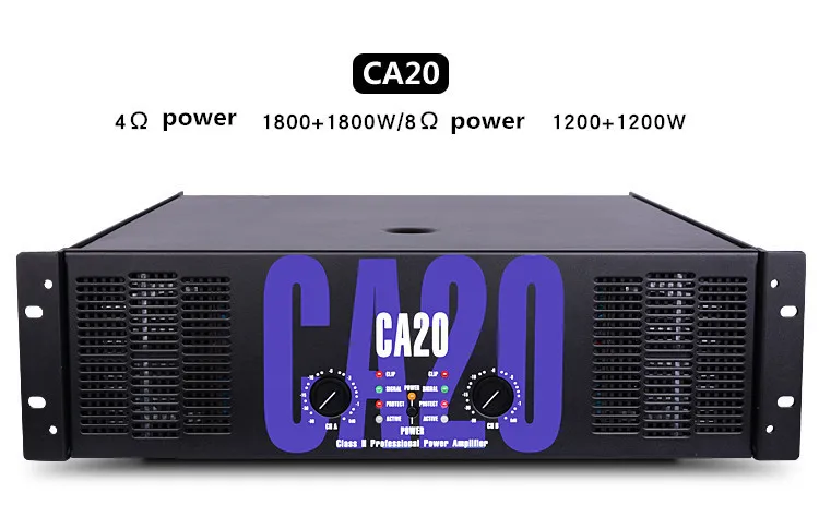 EPXCM/ CA20 Manufacture Professional Audio Sound Standard Power Amplifier 1200Watts Audio Power Amplifier for Stage show