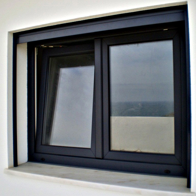 Liga de alumínio 1.8 milímetros de espessura pesado térmica janelas e portas