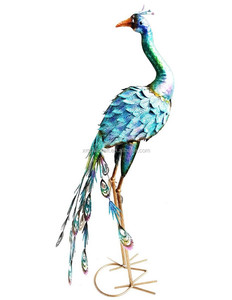 Outdoor Metal Peacock Outdoor Metal Peacock Suppliers And