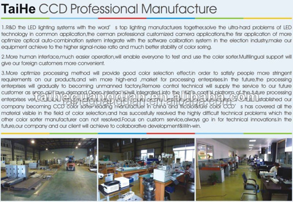 Digital Intelligent CCD Peanut Color Sorter Machine with factory price