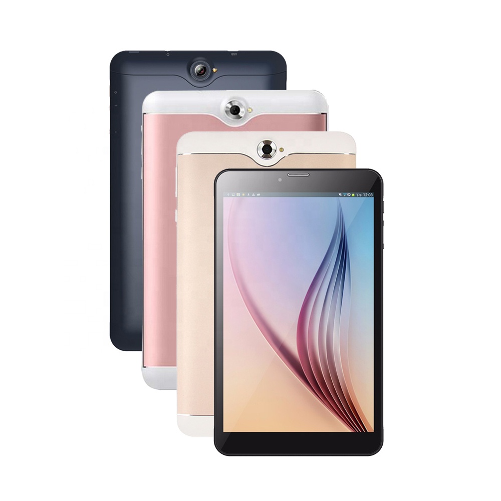 7 дюймов 3G телефон, четыре ядра, Android планшетный ПК с сенсорным экраном, две SIM карты, HD экран GPS