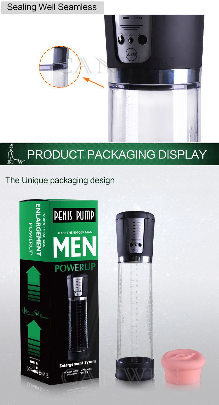 Physical erectile dysfunction vacuum Male passion men penis enlargement pump