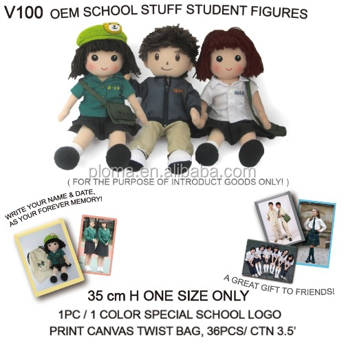 Oem School Stuff Student Figures Doll Buy Doll Oem Baby Doll