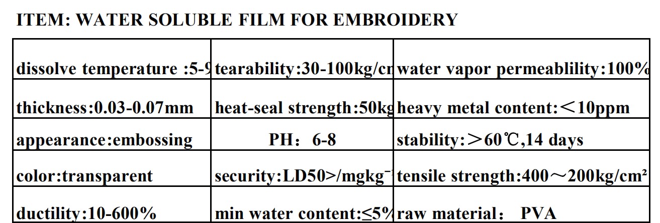 starch Plastic Film bag 100% Biodegradable Cold Water Soluble Dissolvable Plastic Bags PVA Bag for fishing