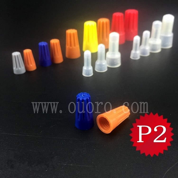 CE-200S Nylon Crimp Closed End Cap Wire Splice 16-14 Gauge Lot Of 1,000 Pcs NEW