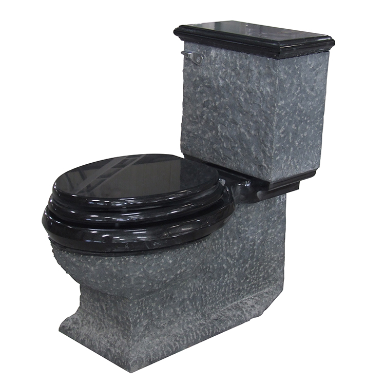 Chinese Absolute Black Granite Sanitary Ware Wc Toilet