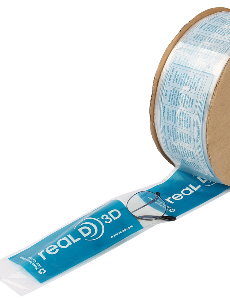 Clear plastic LDPE pre-opened bags on roll,Plastic auto bags for Packaging Machines