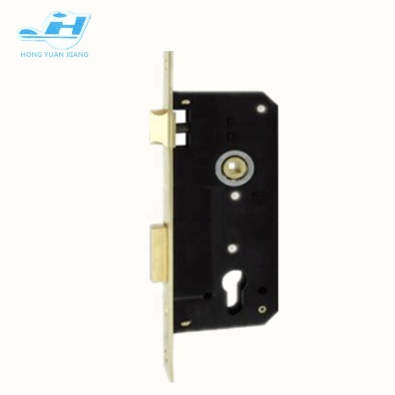 Middle east good quality cylinder door lock body with cylinder hole for wooden door