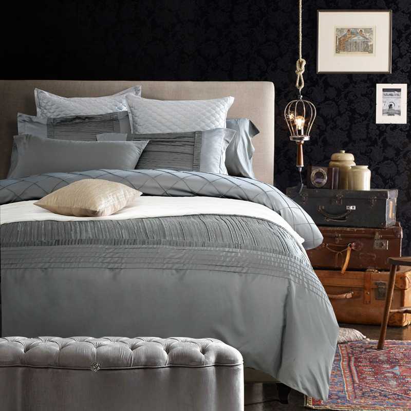 Bedskirt-Decor Pillow Extra Soft Comforter Set-Home Luxury Goose DownBedding-Easy Fit-Feather Breathable & Cooling-Wrinkle Free