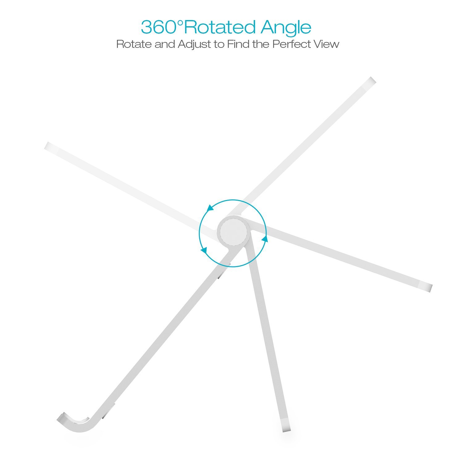 Universal cell phone stand portable aluminum tablet holder