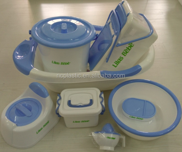 baby bathing tub set