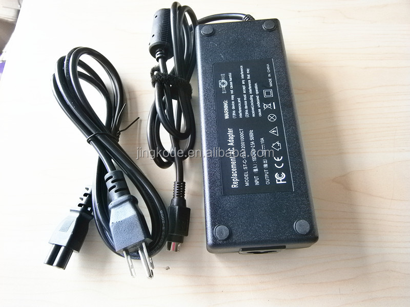 110v до 12v 10a адаптер питтания переменного постоянного тока с 4pin molex разъем