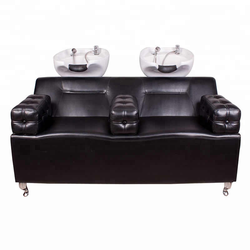 Quality Salon Equipment Salon Ambience Double Seat Sofa Shampoo