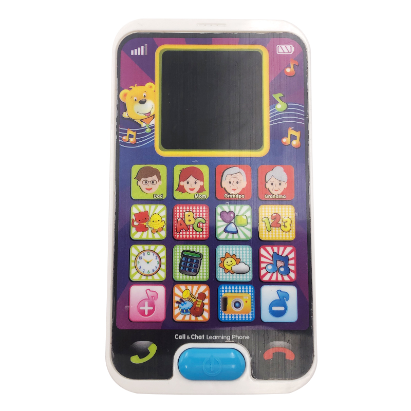 Вызов и чат дети игрушка телефон обучения сотовый телефон игрушка с сенсорным экраном для маленьких детей развивающие