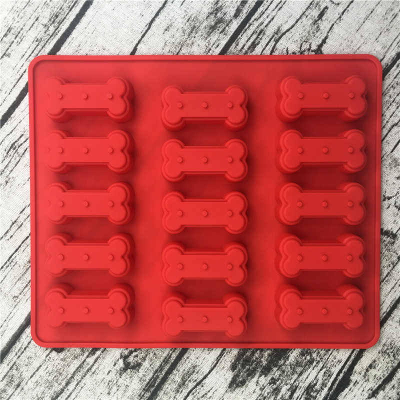 100% FDA silicone cozimento molde para cookies biscuit bolo moldes de fazer moldes com deleite do cão do osso de cão para venda
