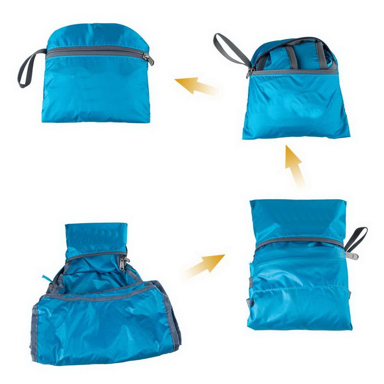 Mochila escolar plegable impermeable mochila ultraligera plegable