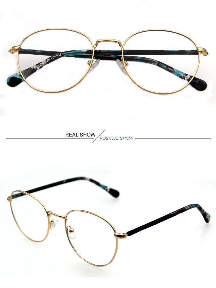 Anteojos italianos de gama alta para mujer, marcos de gafas de