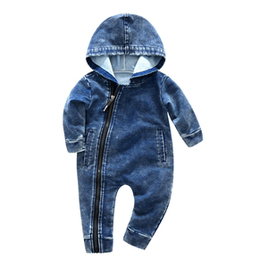 baby denim rompers