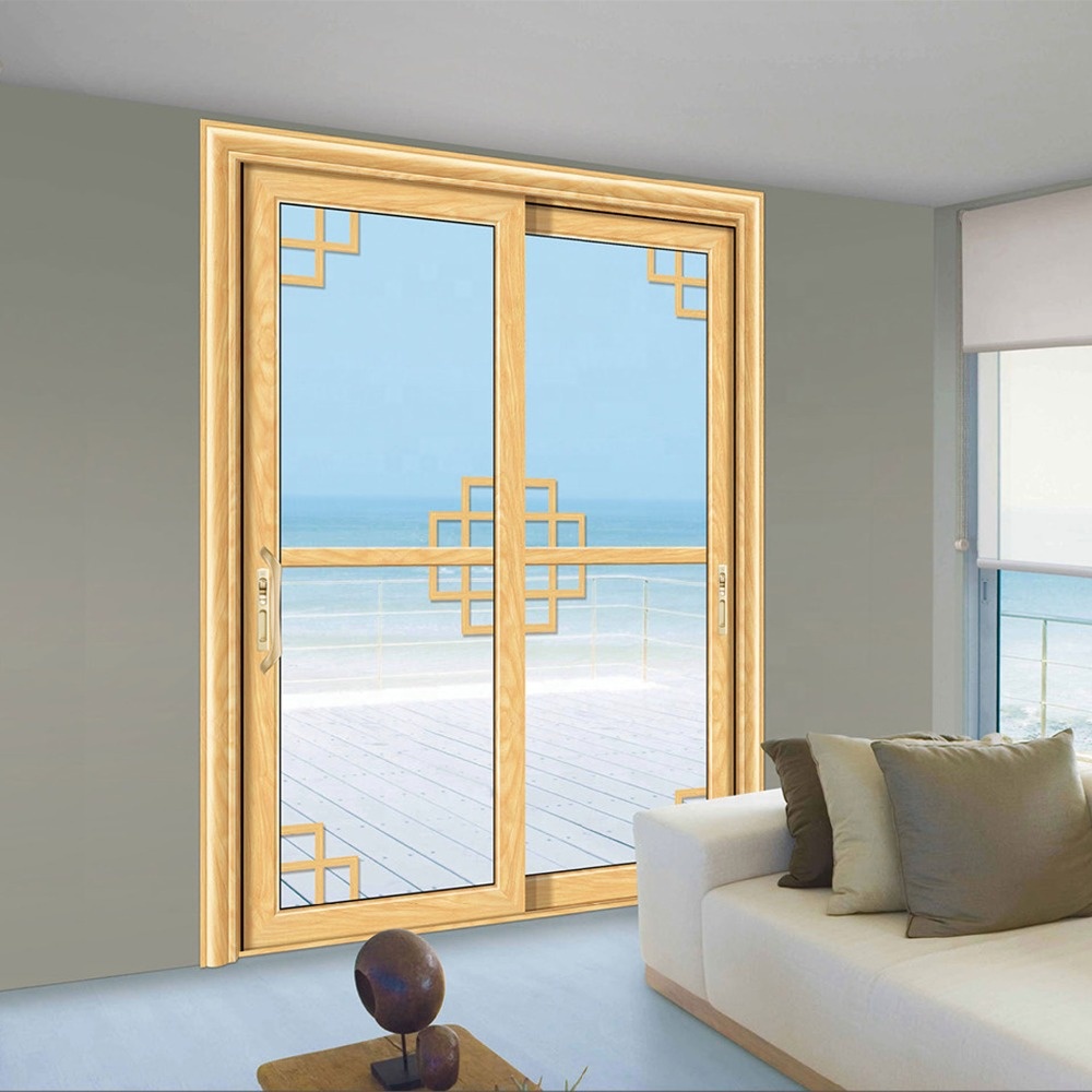 8 ft alluminio interior doppio pannello scorrevole barn doors