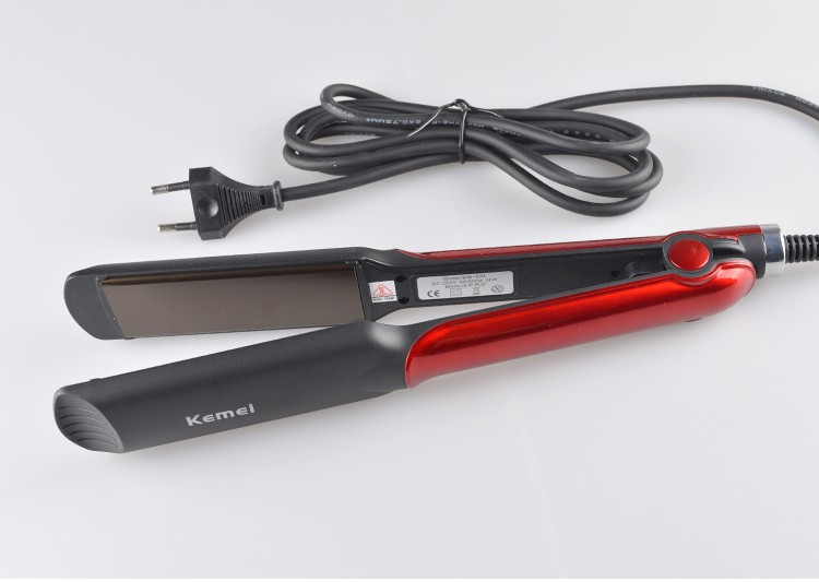 Kemei KM-531 New Design Top Quality 40W Flat Iron Styling Iron Professional Electric Hair Straightener