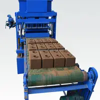 new design 4-10 fully automatic clay brick making machine price in india from alabama machinery