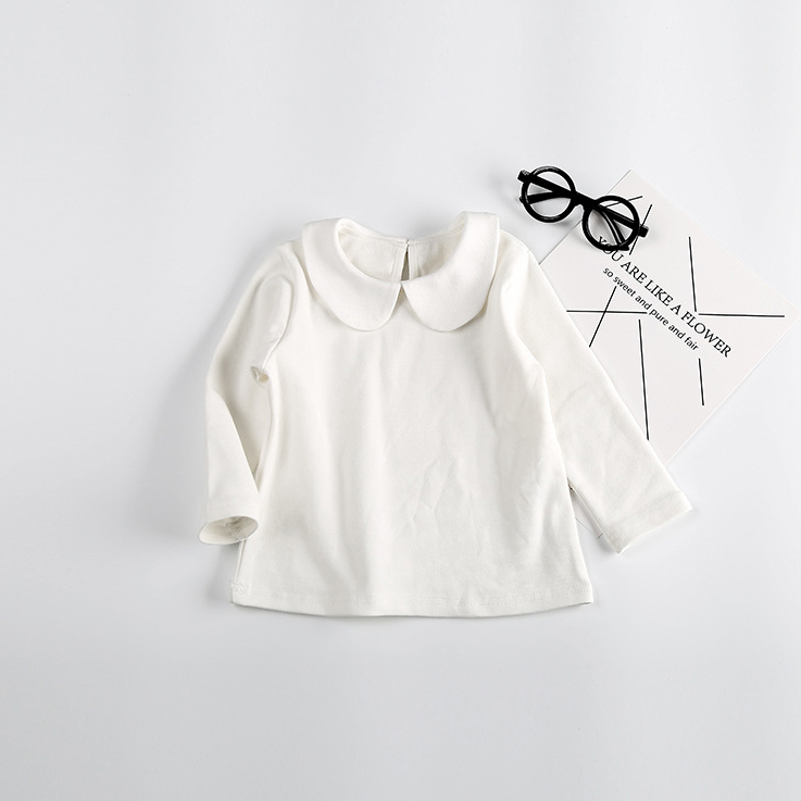 Топы для маленьких девочек, дизайнерская футболка для маленьких девочек, вязаная блузка, хлопковая рубашка для девочек