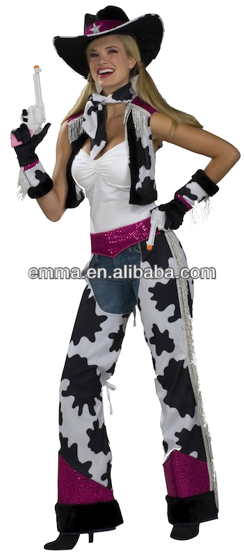 womens cowgirl chaps costume